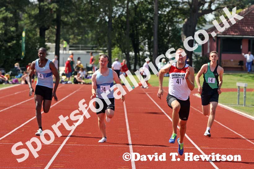100 metres, North of England Division 2E, Morpeth.
